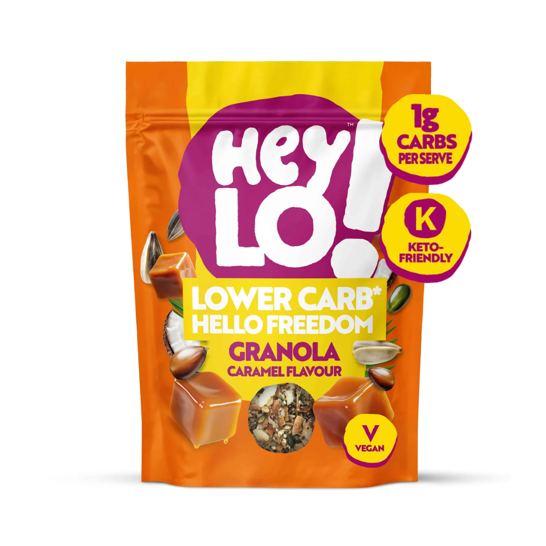 Keto Caramel Flavour Granola | 360g Pouch