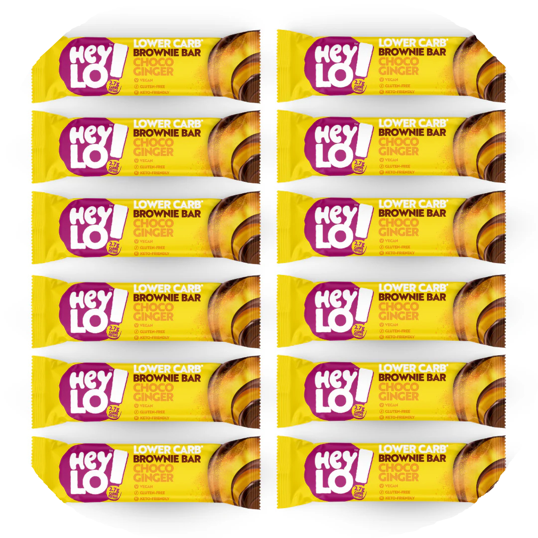 Low-Carb Choco Ginger Brownie Bar | 1 x 40g Bar