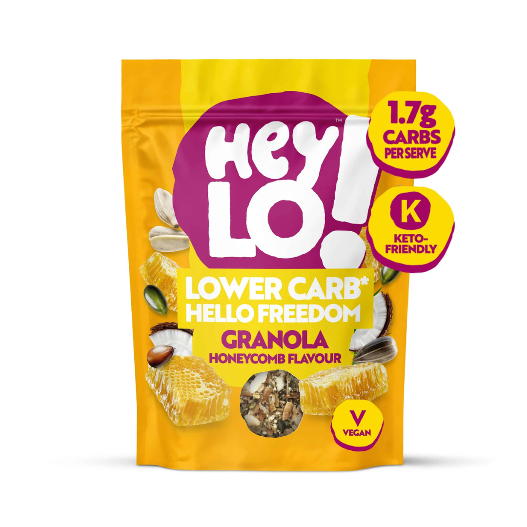 Keto Honeycomb Flavour Granola | 360g Pouch