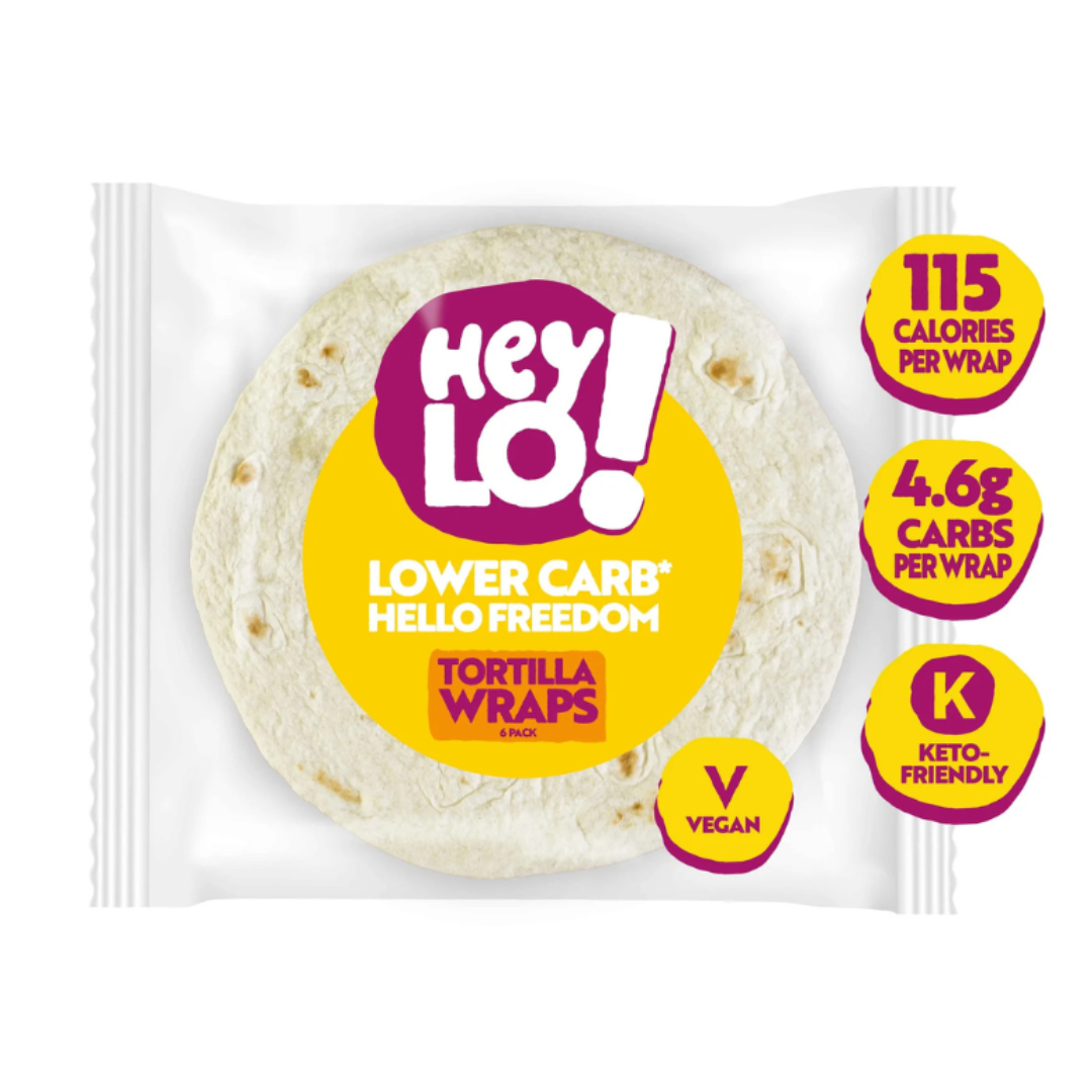 Low-Carb Wraps | Pack of 6 x 40g