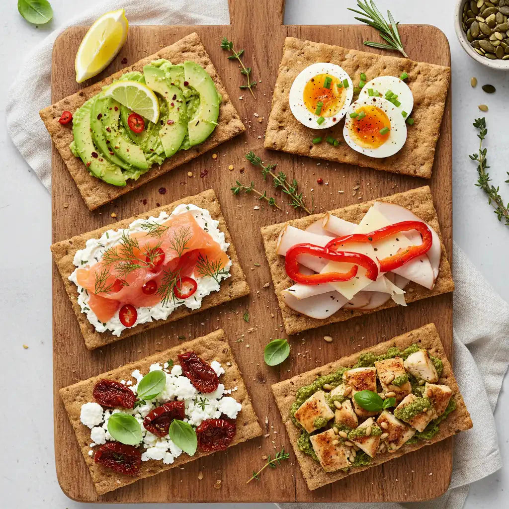 high fibre read and bagels