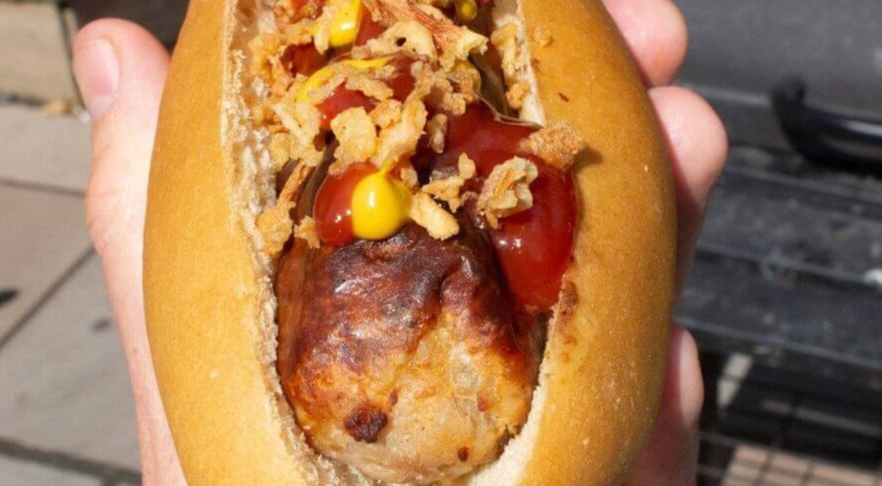 Low carb hot dog