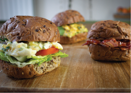 low carb brown bread rolls