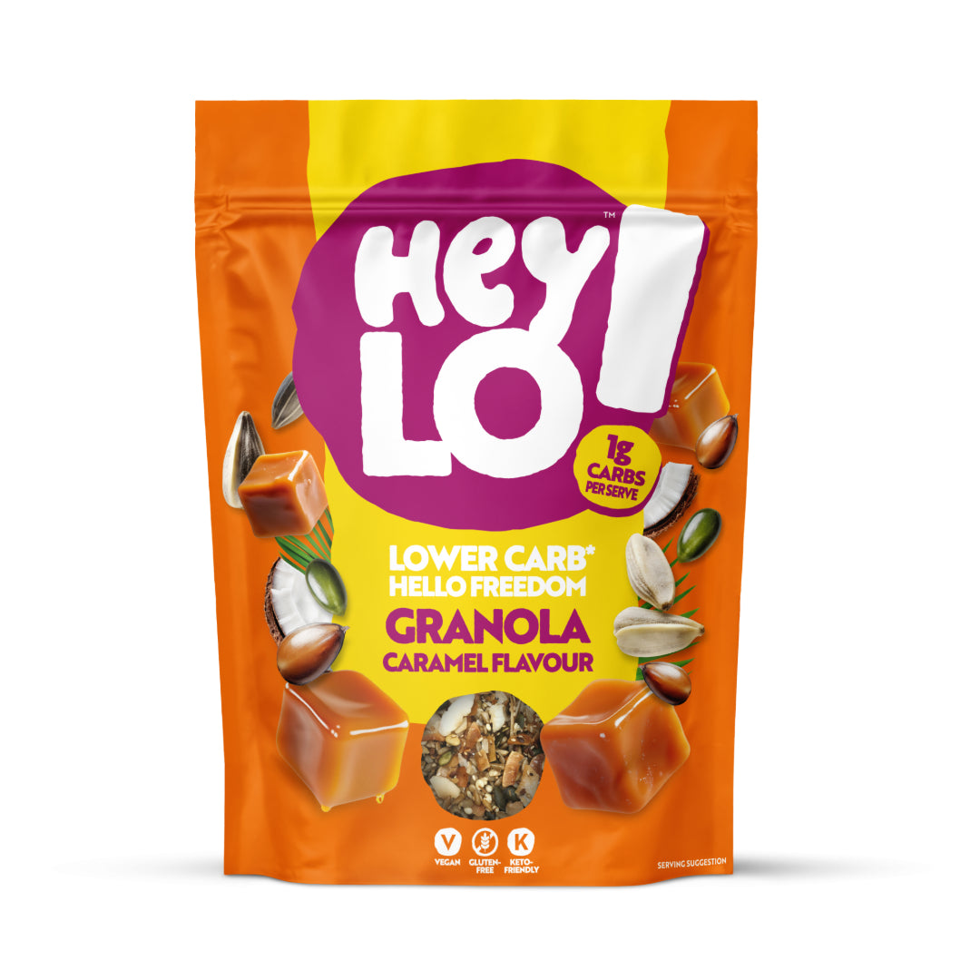 Keto Caramel Flavour Granola | 360g Pouch