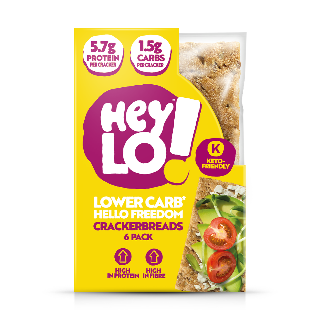 Low-Carb High-Protein Crackerbreads | 6 Pack