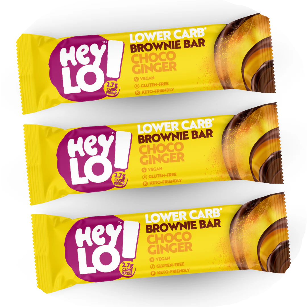 Low-Carb Choco Ginger Brownie Bar Multi-Pack | 12 x 40g Bars