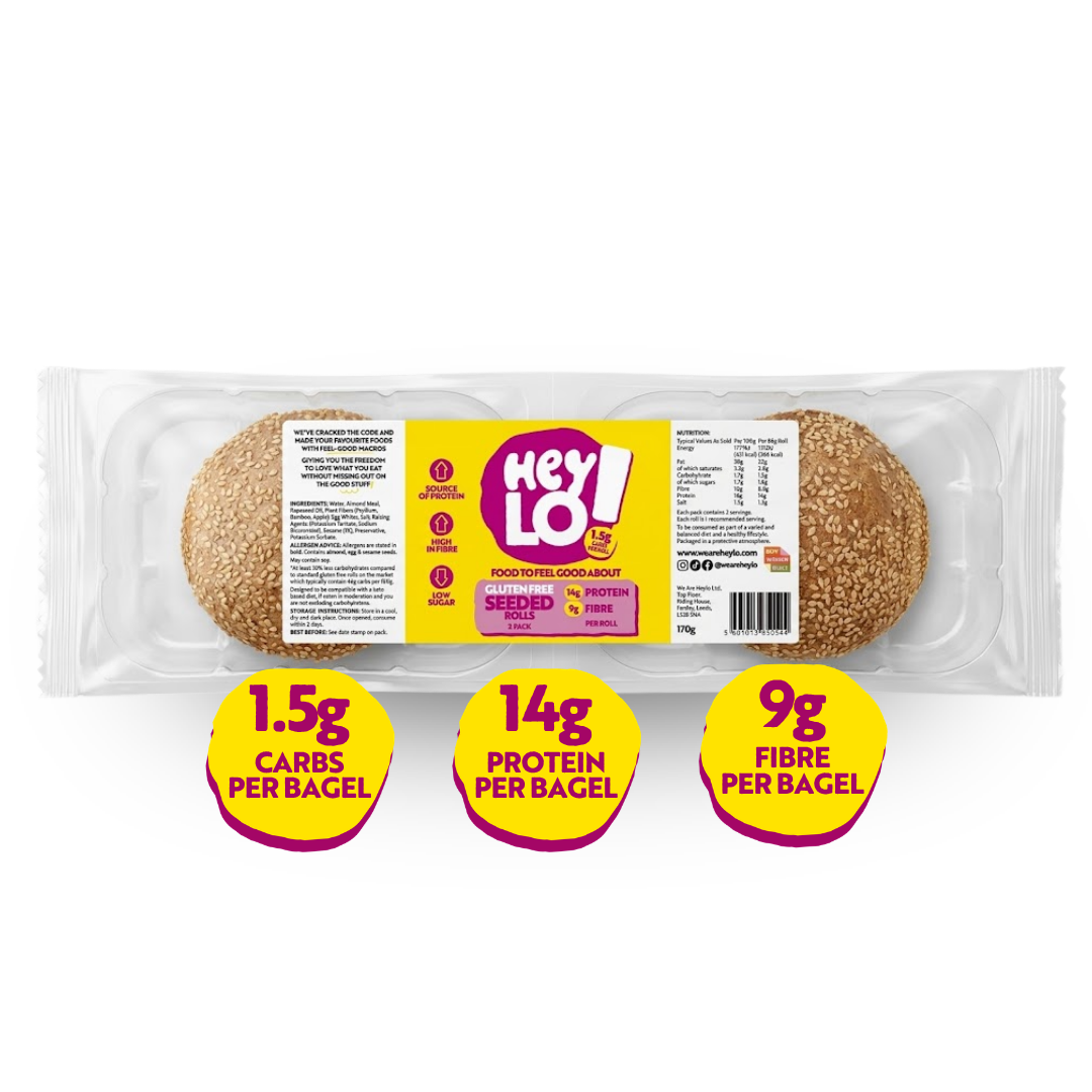 Gluten Free Seeded Rolls | 2 x 85g