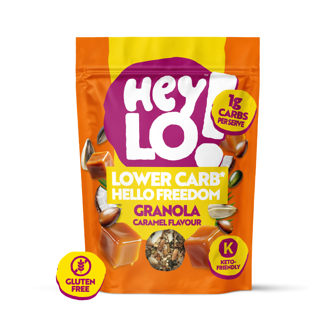 Keto Caramel Flavour Granola | 360g Pouch