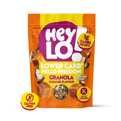 Keto Caramel Flavour Granola | 360g Pouch