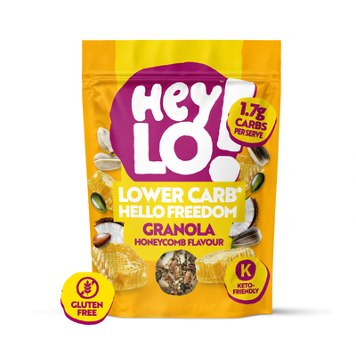 Keto Honeycomb Flavour Granola | 360g Pouch