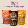 Keto Granola Variety Pack | 3 x 360g pouches