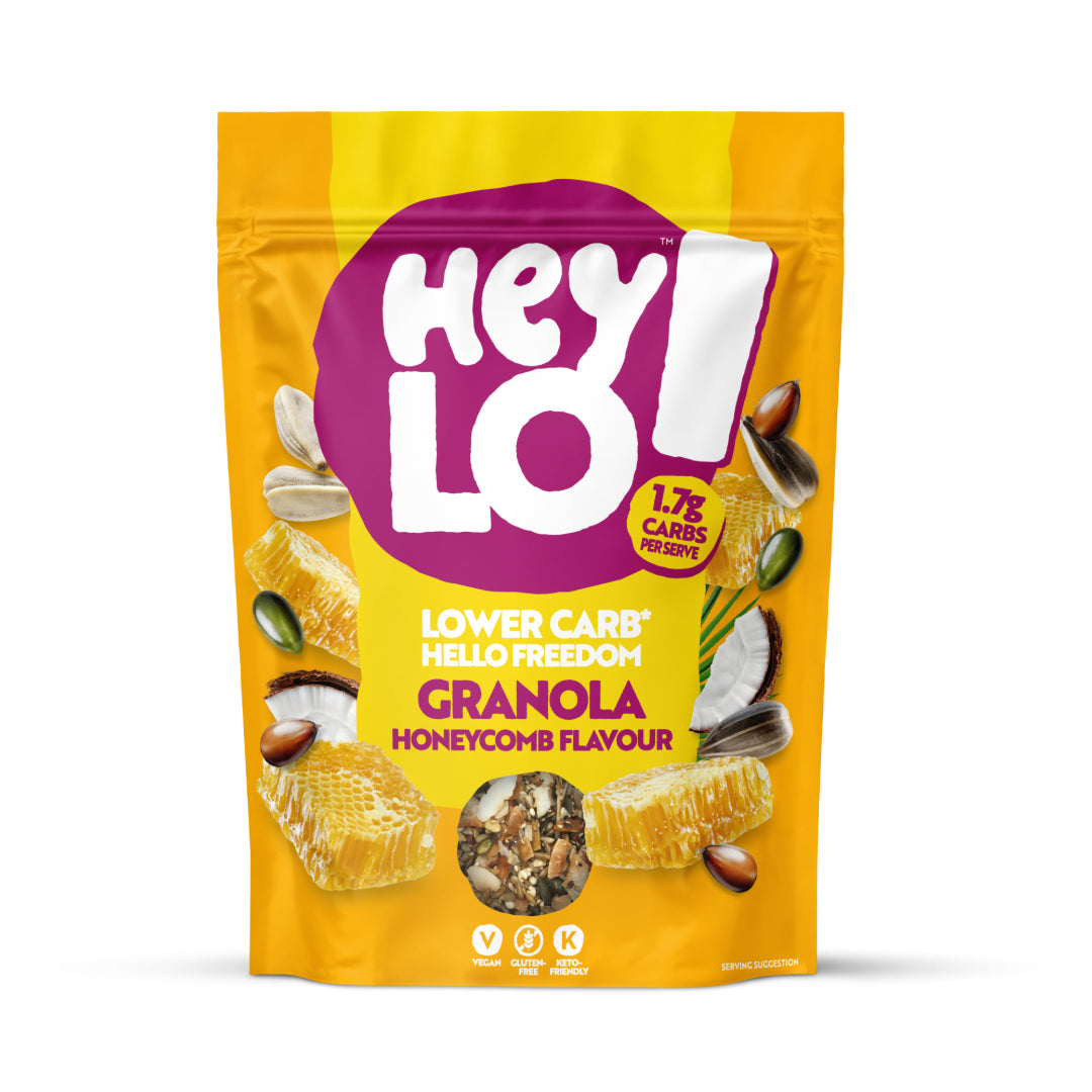 Keto Honeycomb Flavour Granola | 360g Pouch