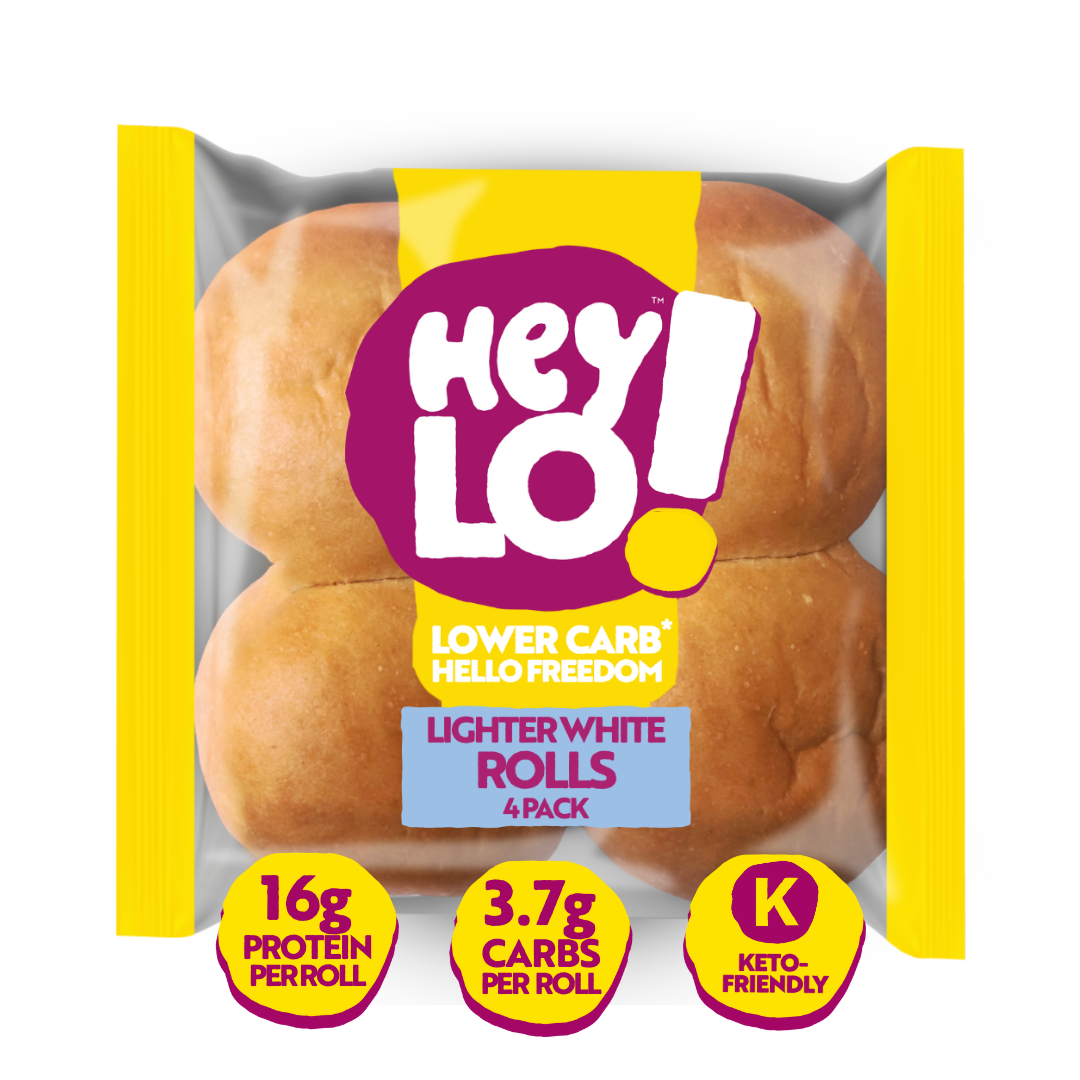 Low-Carb Lighter White Rolls | 4 x 60g