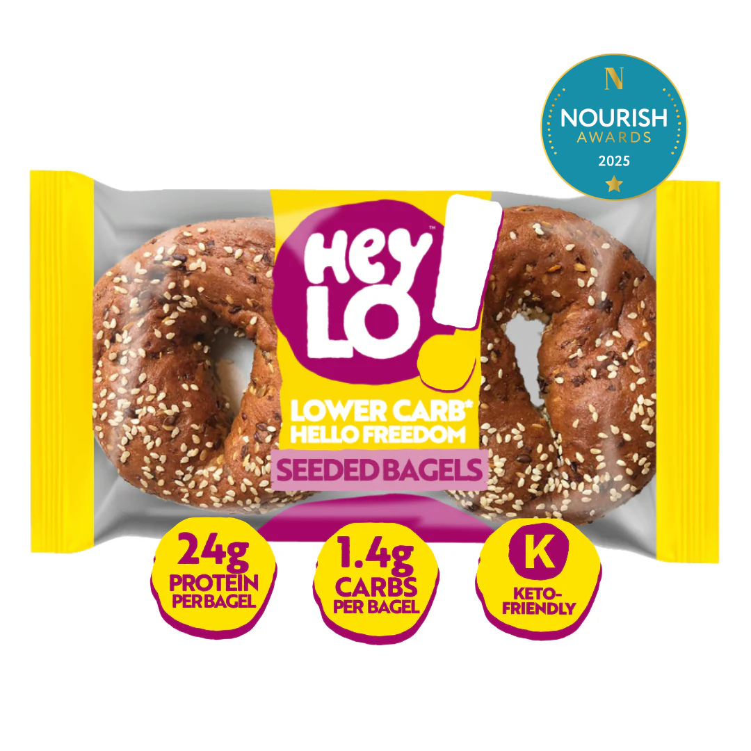 Seeded Low-Carb Bagels | 2 x 75g