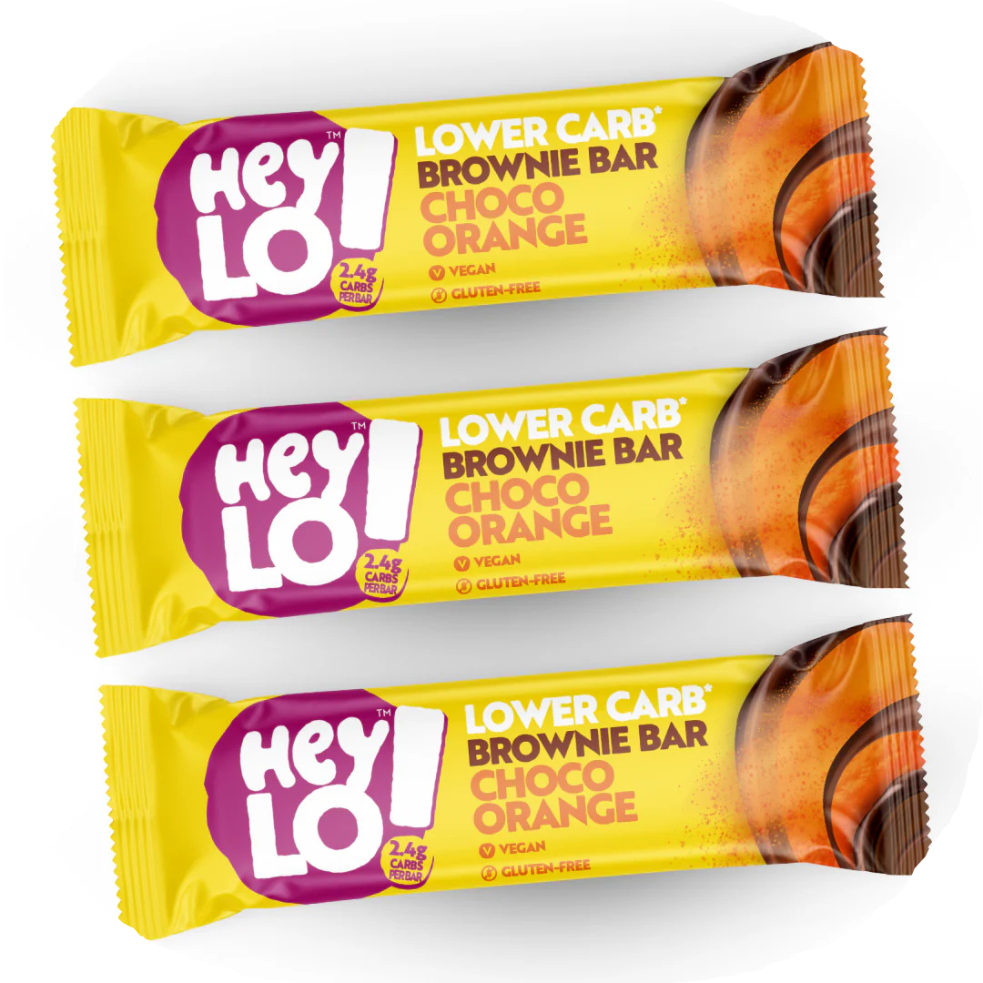 Low-Carb Choco Orange Brownie Bar Multi-Pack | 12 x 40g Bars