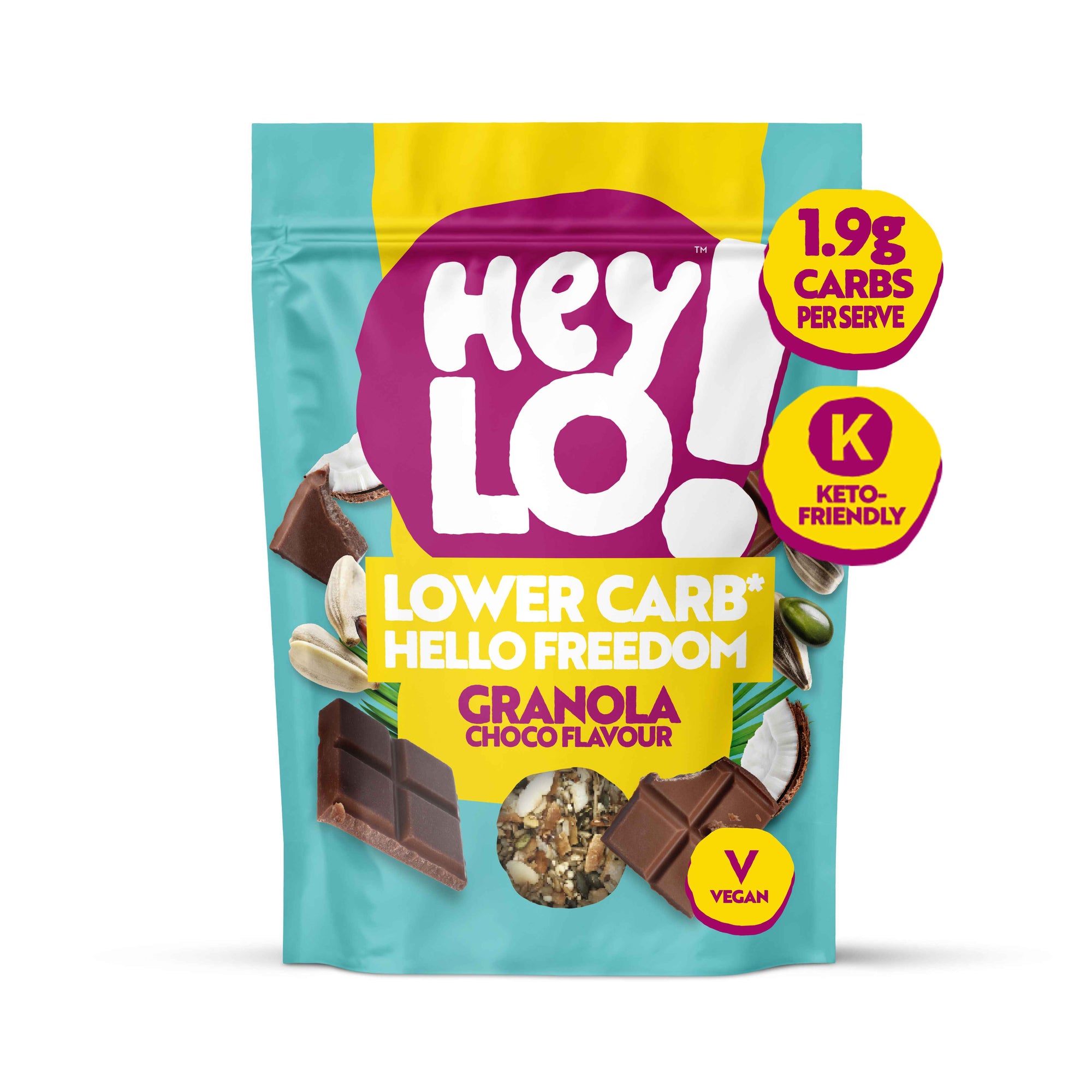 Keto Choco Flavour Granola | 360g Pouch