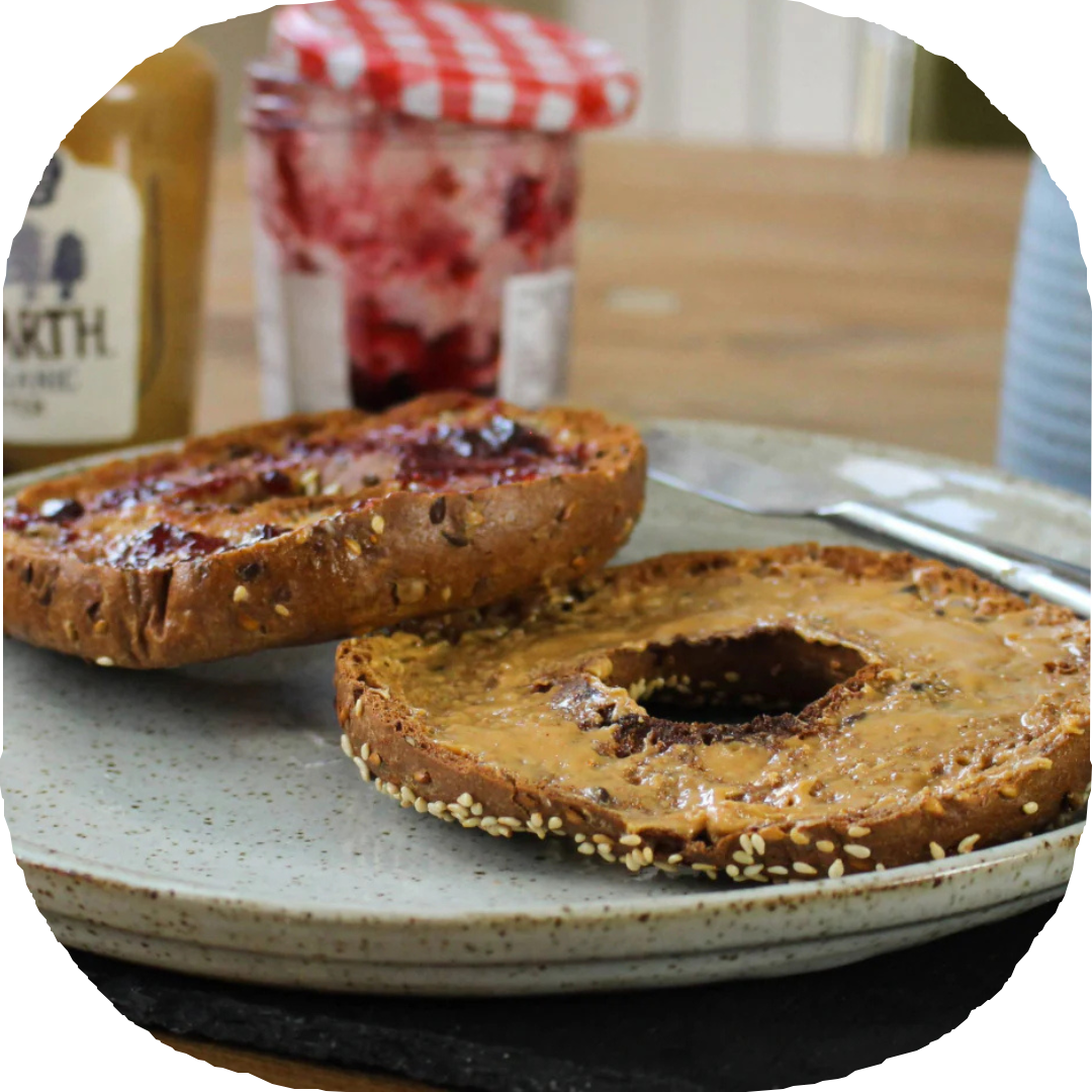 Seeded Low-Carb Bagels | 2 x 75g