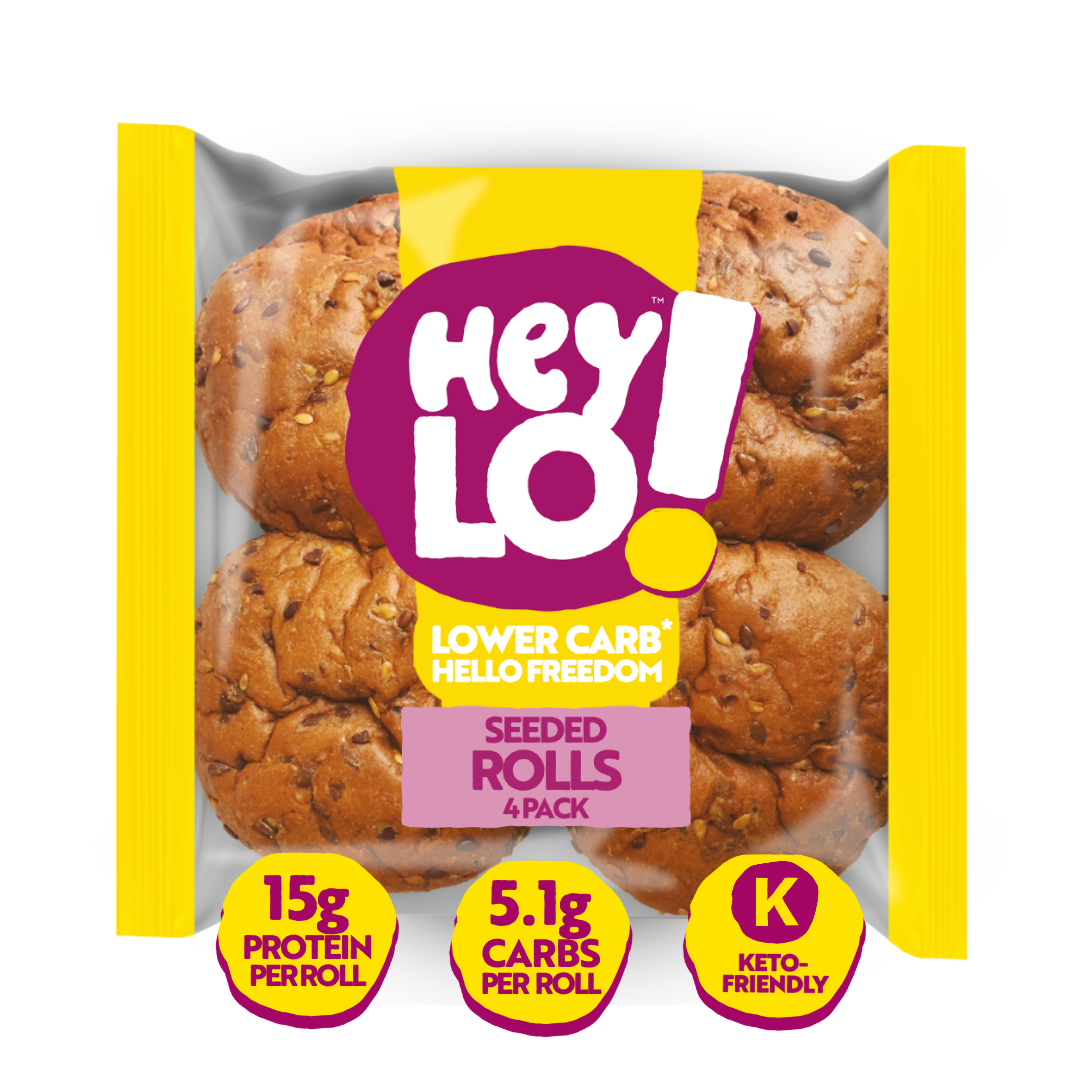 Low-Carb Seeded Rolls | 4 x 60g