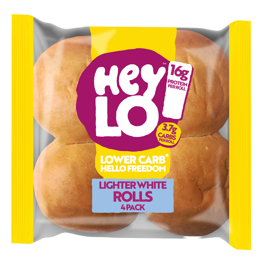 Low-Carb Lighter White Bread Rolls | HeyLO!