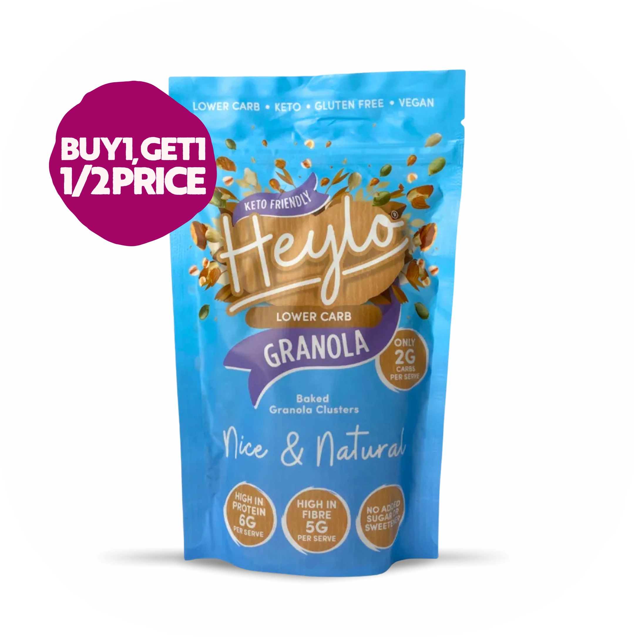 Keto Natural Granola | 360g Pouch